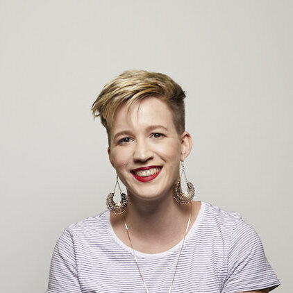 Above: Anna Guenther, CEO/ Chief Bubble Blower of PledgeMe.